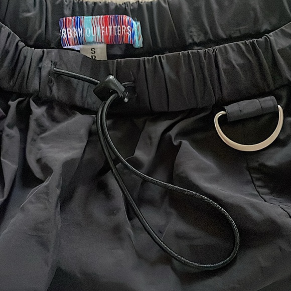 Urban Outfitters; Parachute, Scrunch Waist, Open Legged, Baggy, Pants - Picture 2 of 3